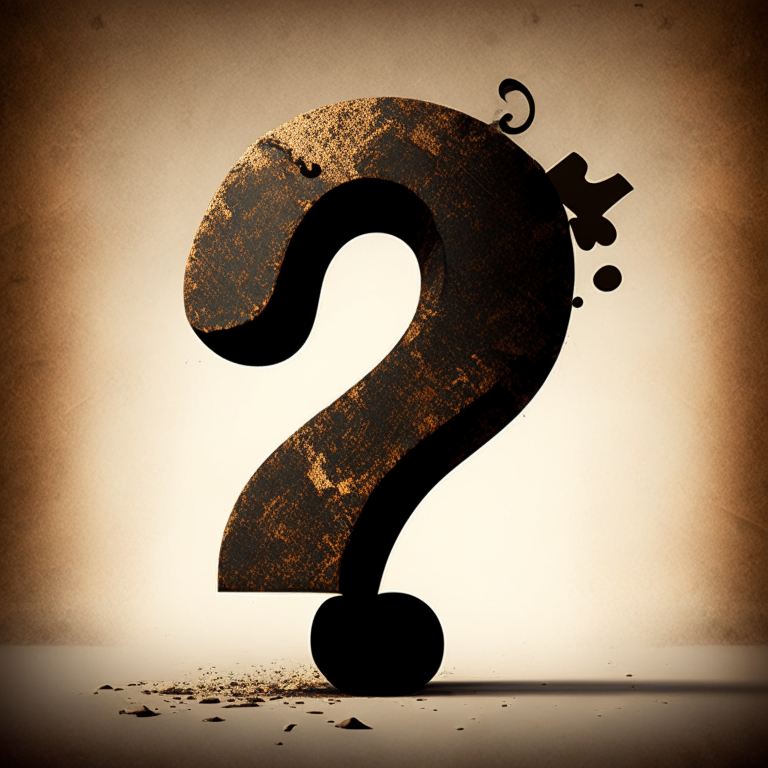 Make a with the question mark