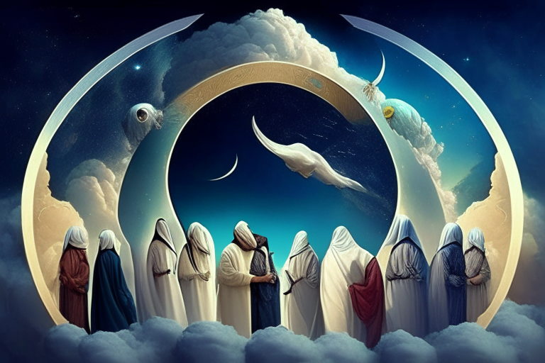 Mystery characters of the seven heavens
