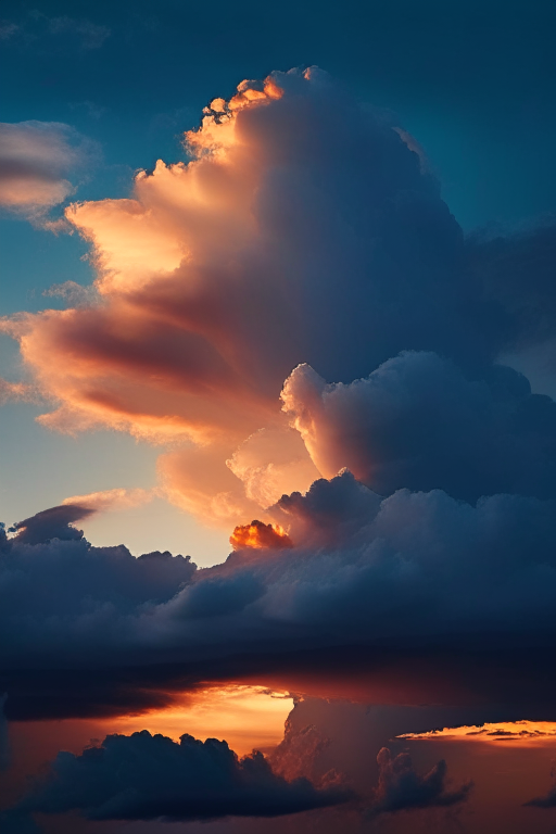 clouds at dawn
