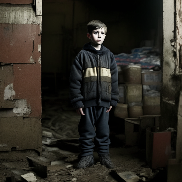 8-year-old boy Leiby Kletzky lives in the old warehouse