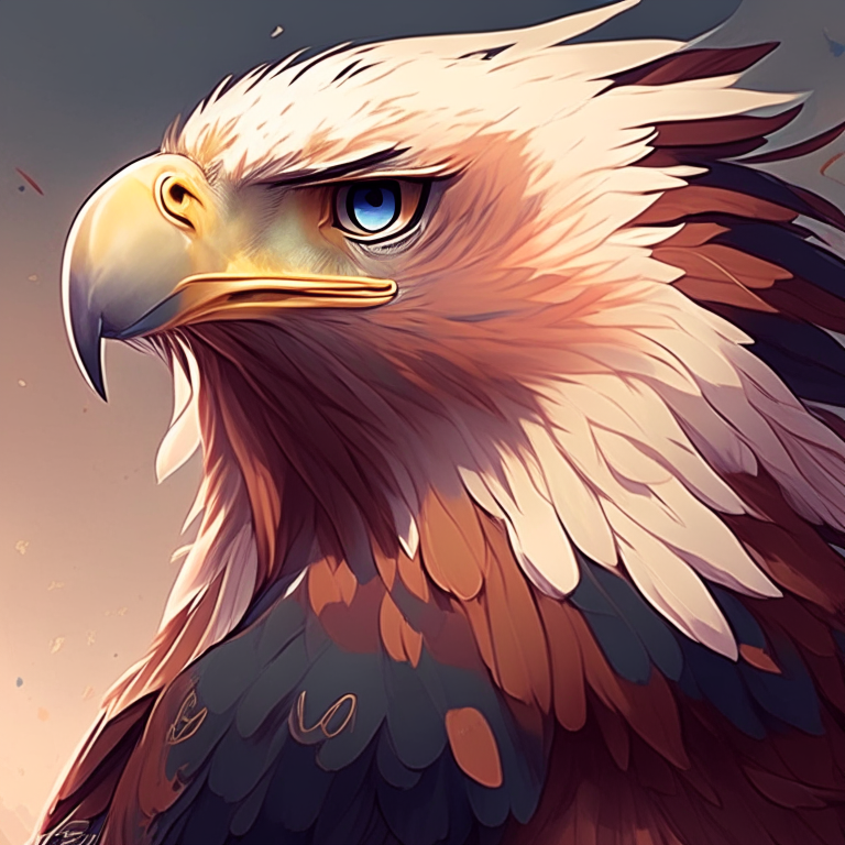 pretty eagle anime
