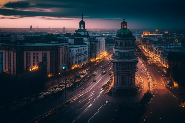20mm photolens Kyiv city scape