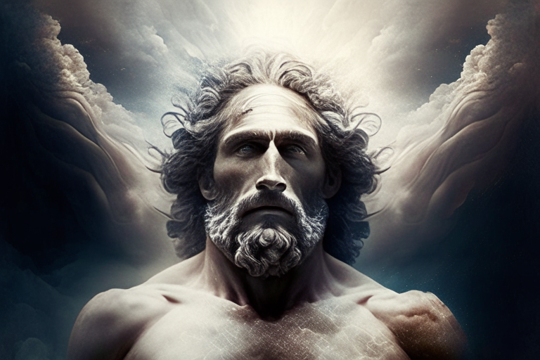 God created man