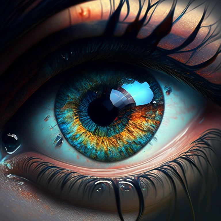 ojos psicodélicos