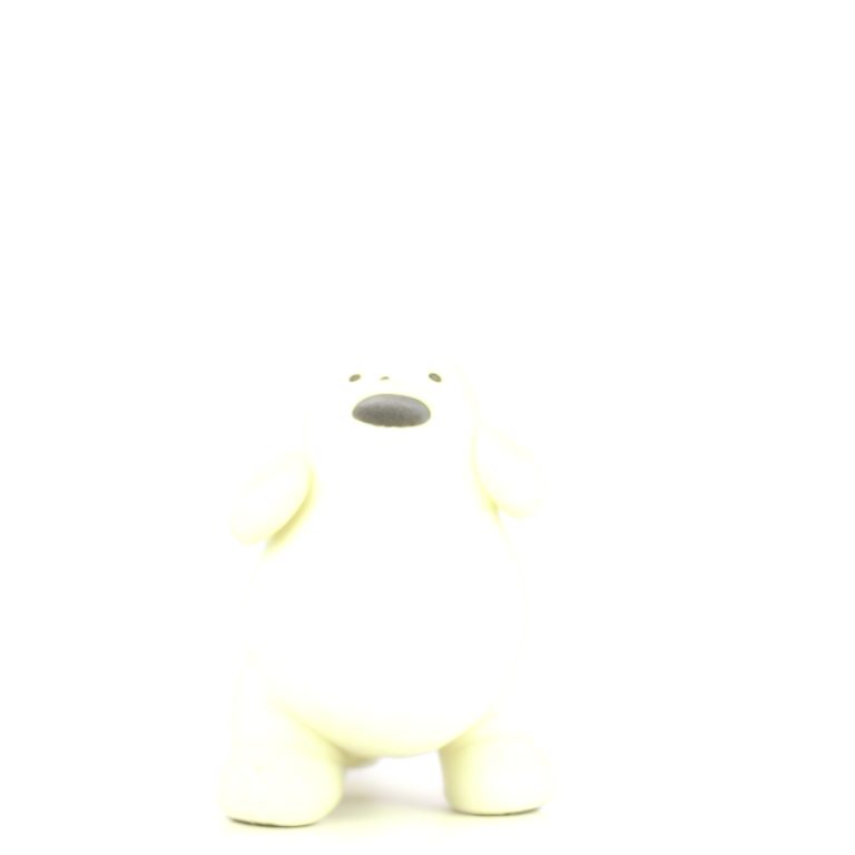 monster Winnie-the-Pooh is playing with white background