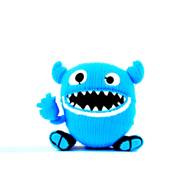 monster Stitch is playing with white background