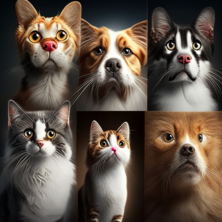 Contest for domestic animals cats , dogs , other animals