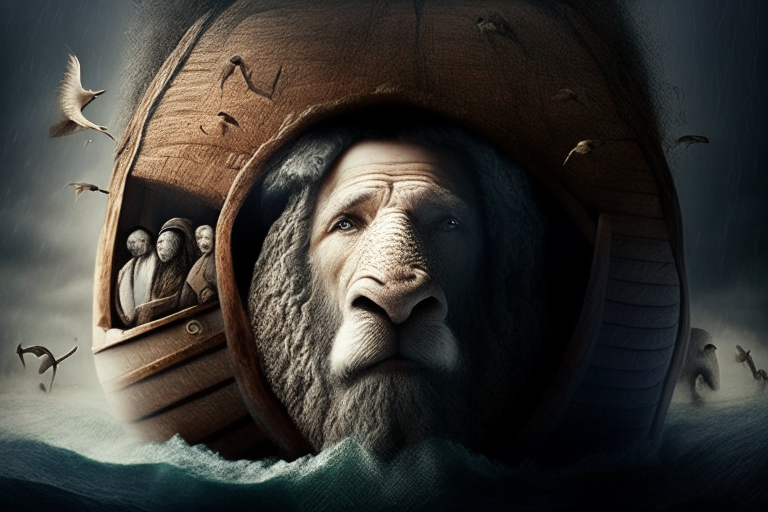 Noah, face the ark