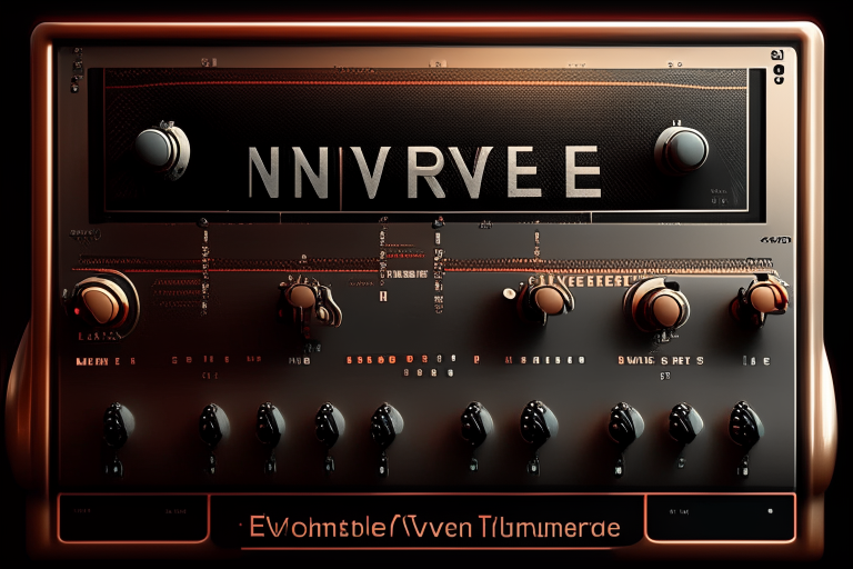 next eventide reverb vst interface in style of maschine controller