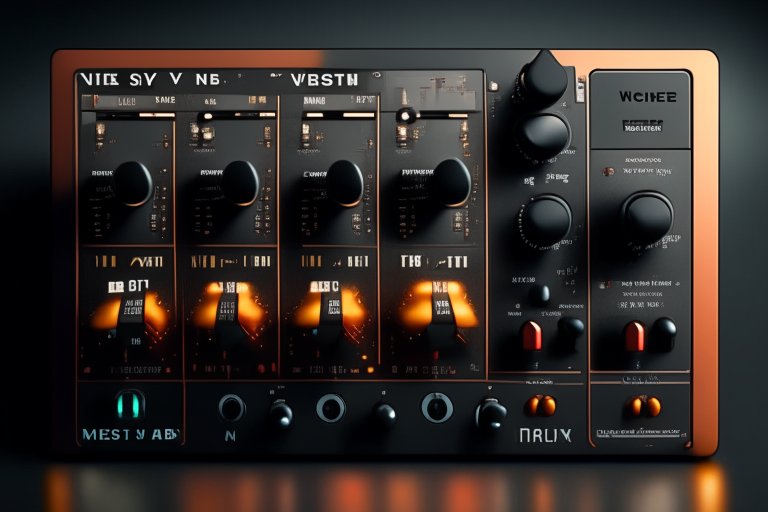 next gen reverb vst interface in style of maschine controller