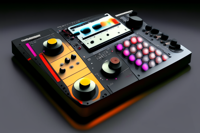 chromaphone vst interface in style of maschine controller worst decision