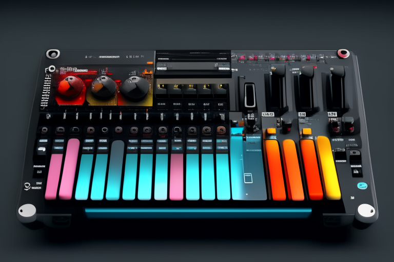 chromaphone vst interface in style of maschine controller worst decision
