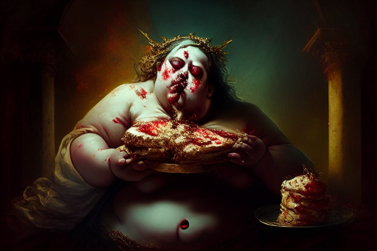 sin of gluttony