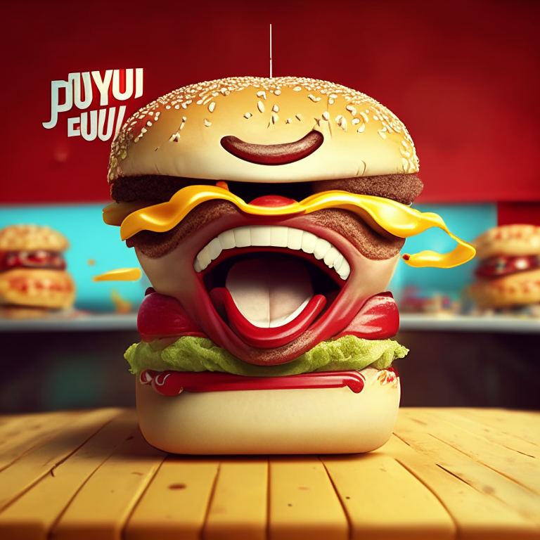 joyful burger comercial

