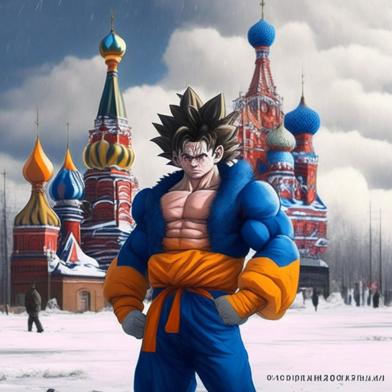 Goku Kakarotto In Russia 