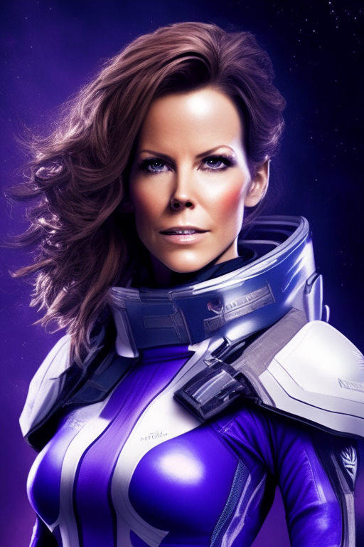 Kate Beckinsale as a space ranger