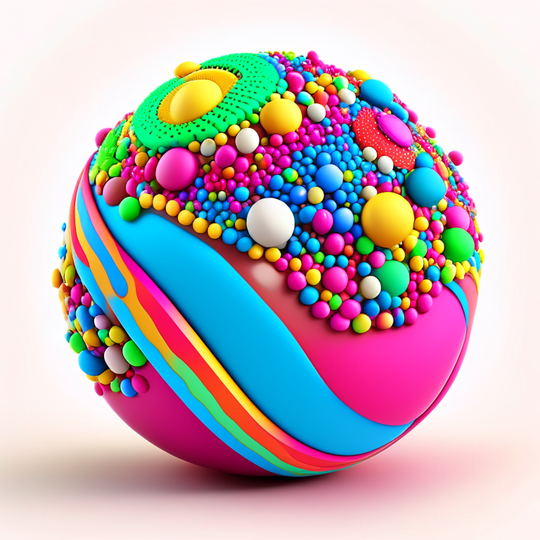 CREAT A PLANET WICH MADE WITH CANDIES