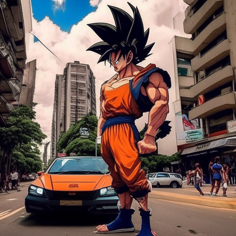 Goku In São Paulo, Brazil