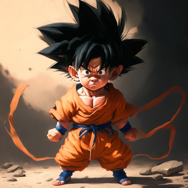 Goku(kid) In Bejjing