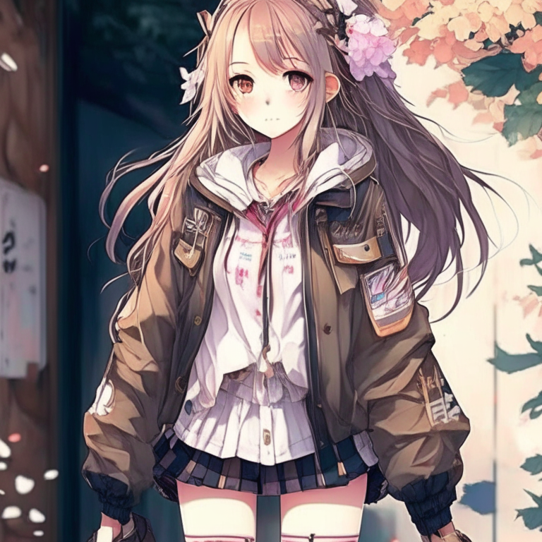 Beautiful anime outfit 