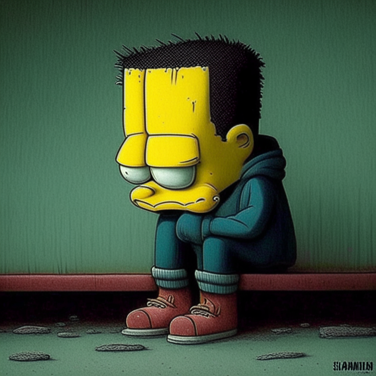 bart triste
