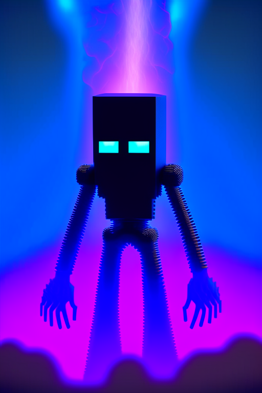 Minecraft realistic enderman