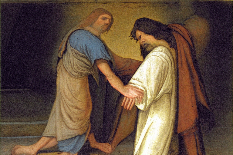 Jesus Pala ascends the prodigal son