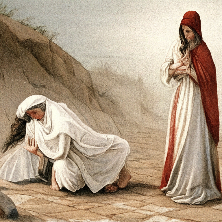 The blessings of the Sermon on the Mount and the woman who weeps at Jesus' feet.