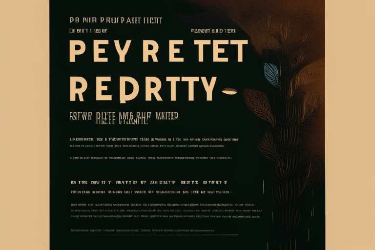 a poster for a poetry recital