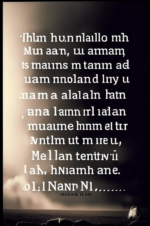 A motivational quote speech man English 