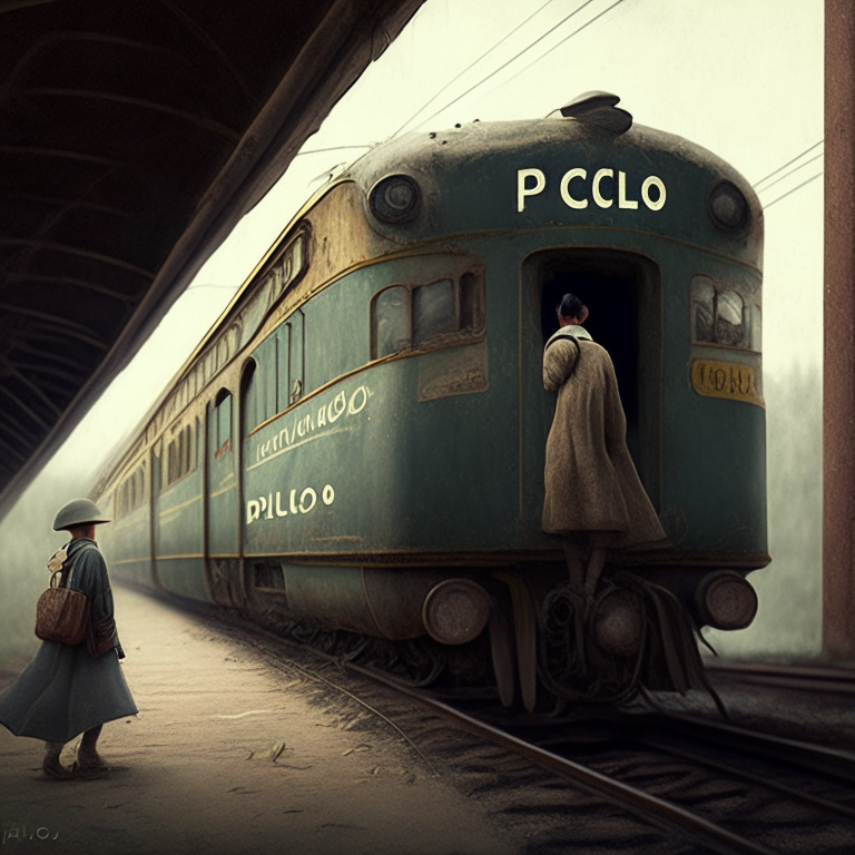 Picoolo At The Train