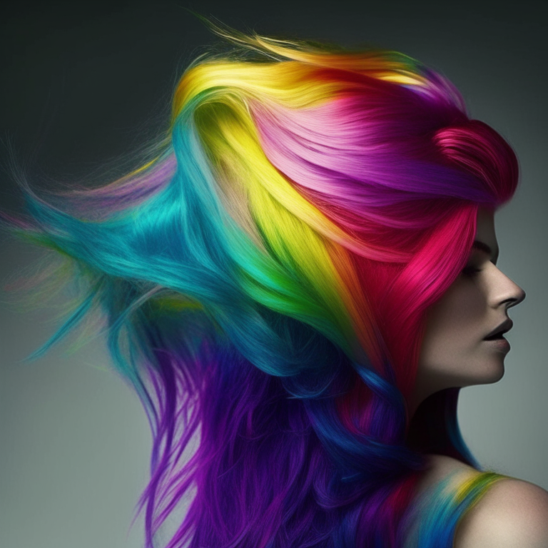 rgb hair