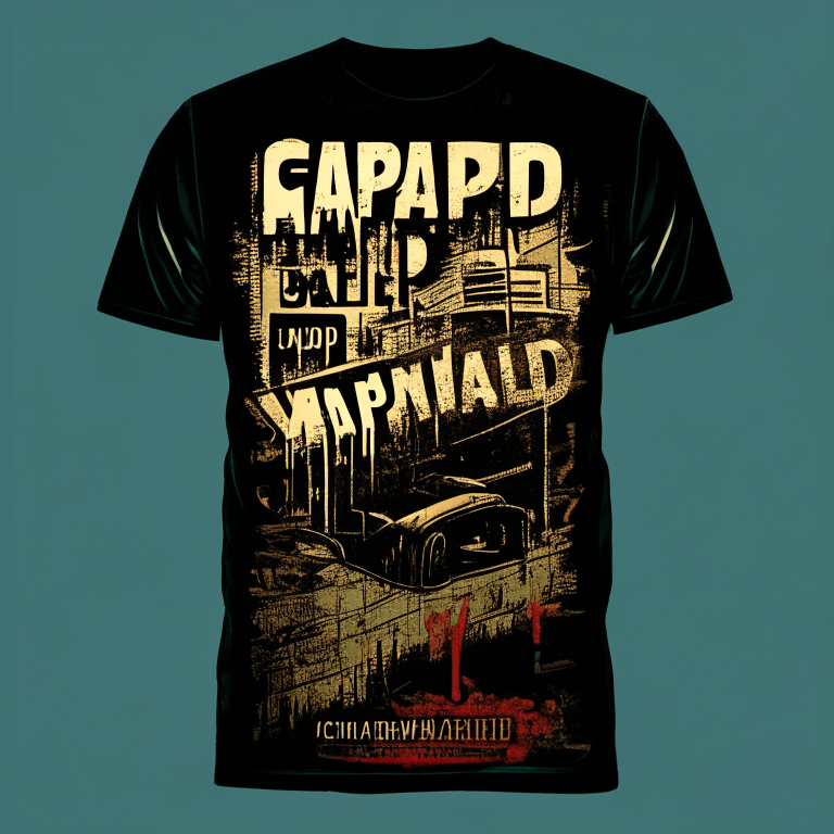 A street wear Tshirt design of the word "manipulated" in COPE2 style