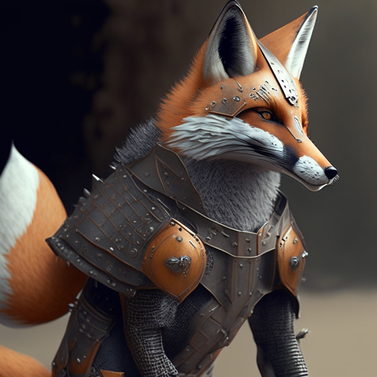 Armored fox