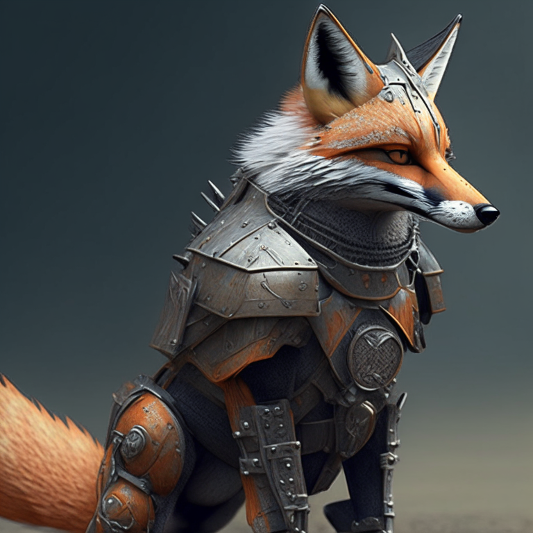 Armored fox