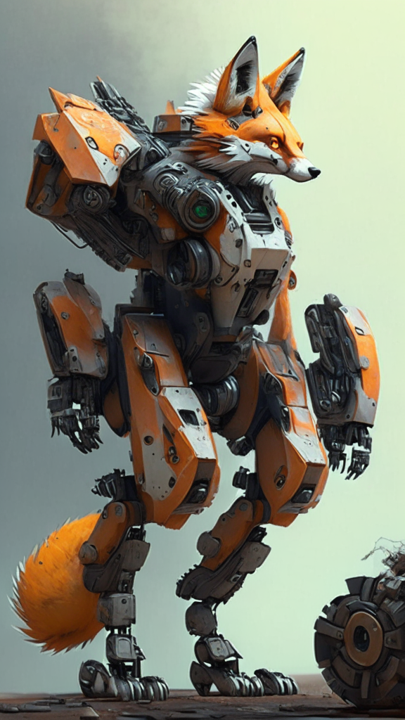 turn fox into a mech
