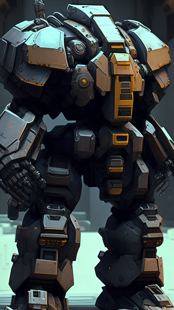 hexagonal armor of a Warhammer 40k dreadnought, like the reference image
