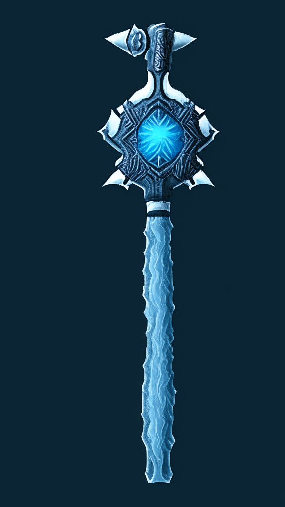 a frost hammer based on the reference image