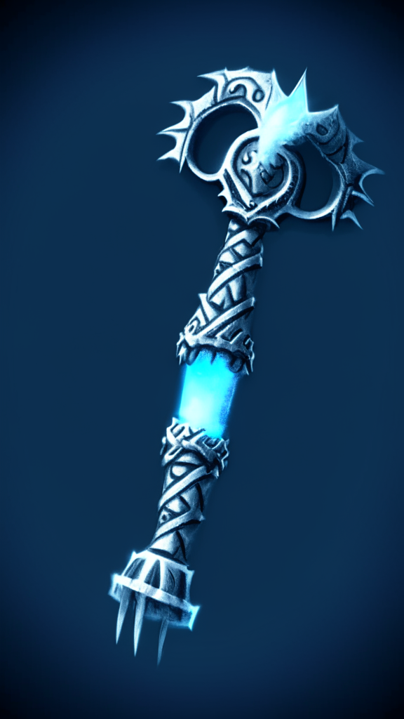 a frost hammer based on the reference image