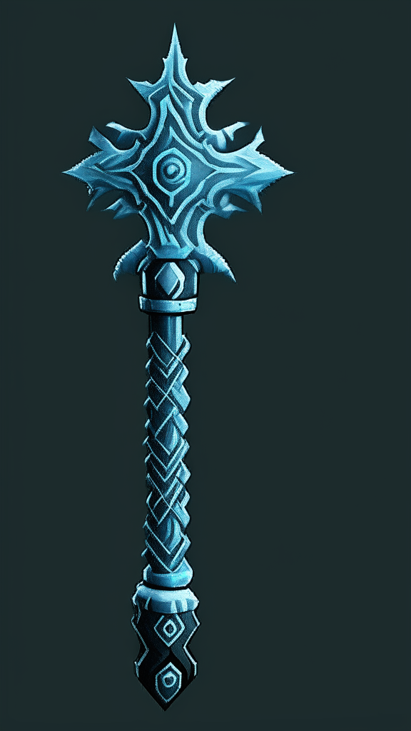 a frost hammer based on the reference image