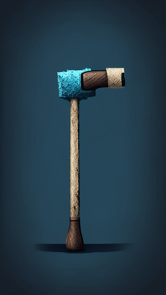 a hammer