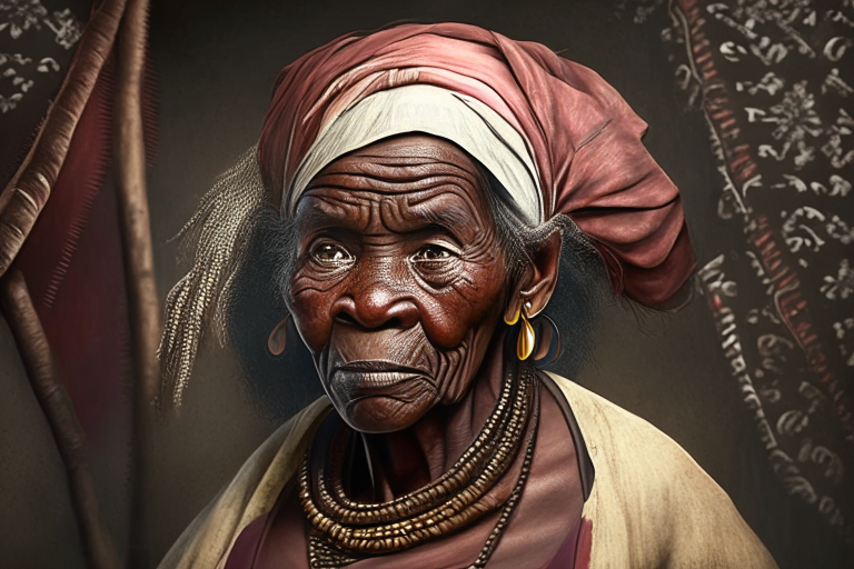 Nanny of the maroons looking younger