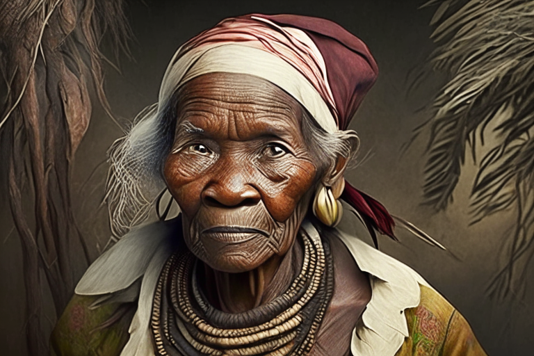 Nanny of the maroons looking 40 years old