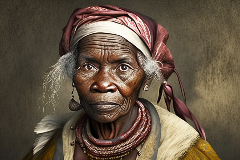 Nanny of the maroons looking younger