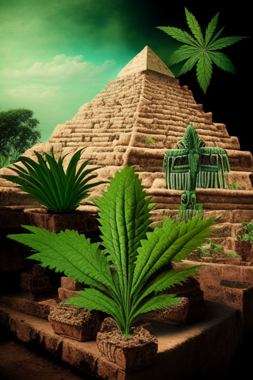 Marijuana grown at Mexico during Mayan timeline