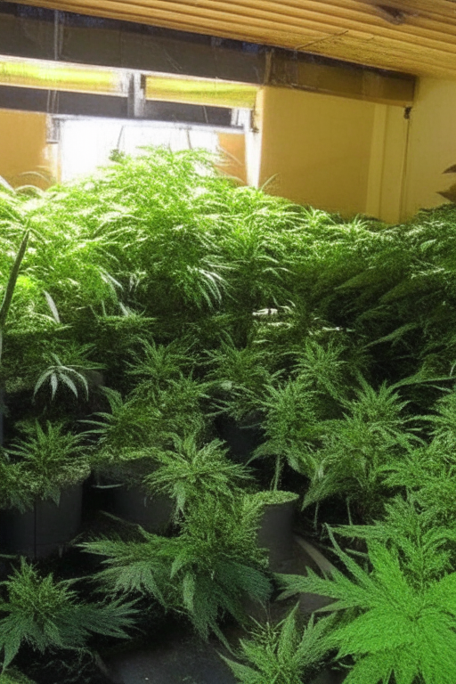 Cannabis farm in pontian 