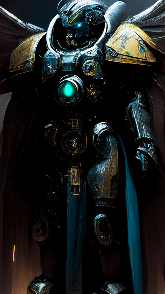 Reference image in the Warhammer 40K style