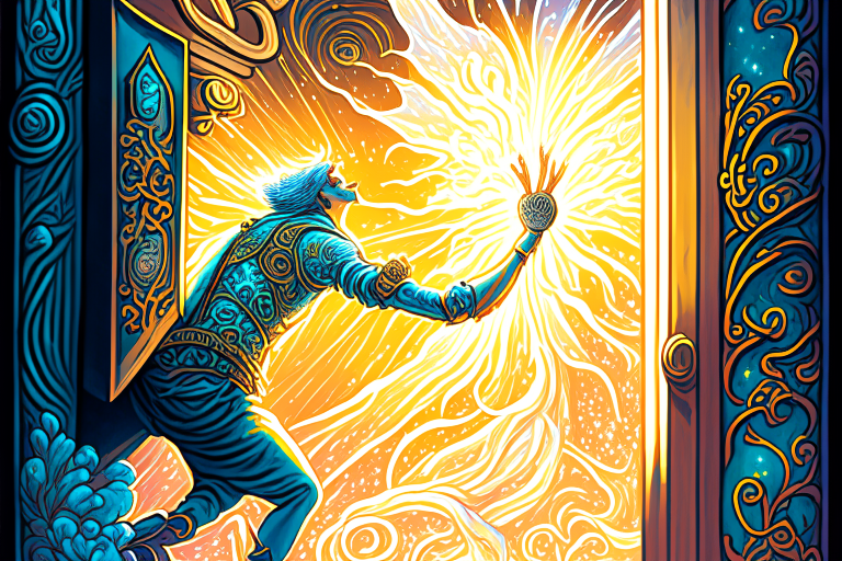Parable of the Importunate Friend slamming the door