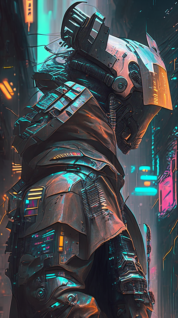 futuristic sci fi cyberpunk