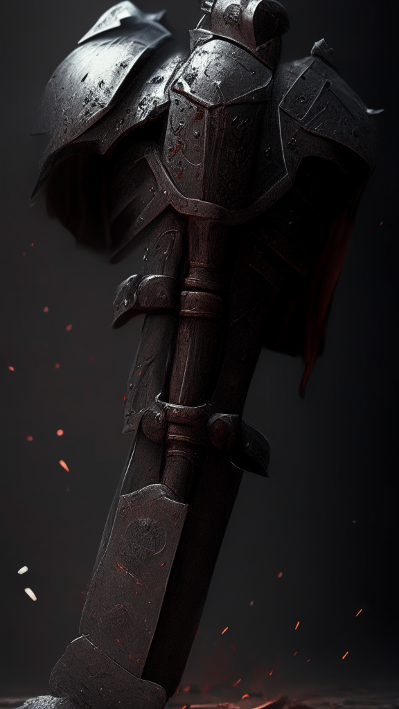 render image-66 with a battle hammer